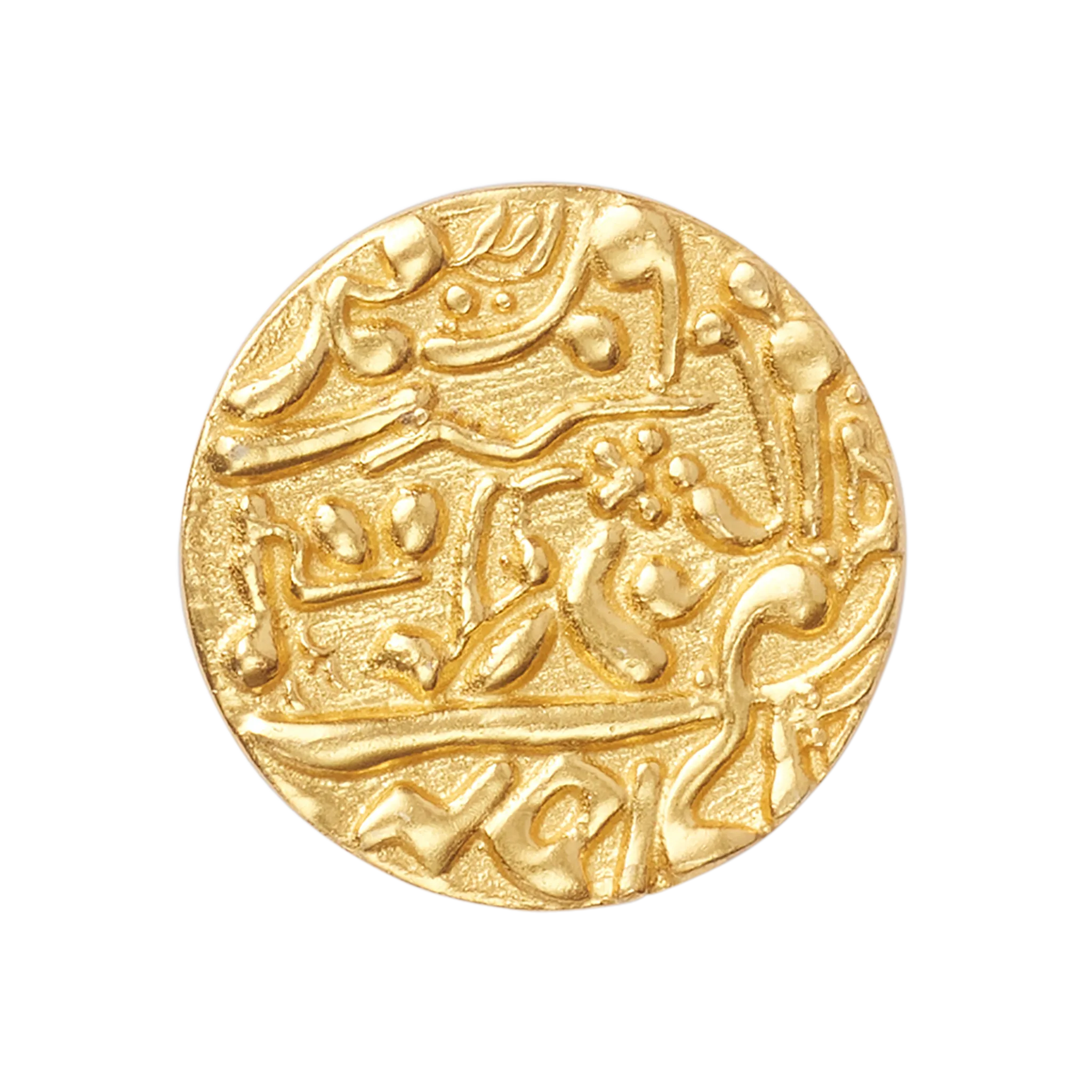 Mughla Seal Gold Button Small