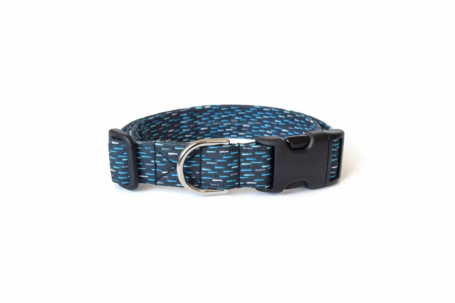 Navy Blue Rain Dog Collar