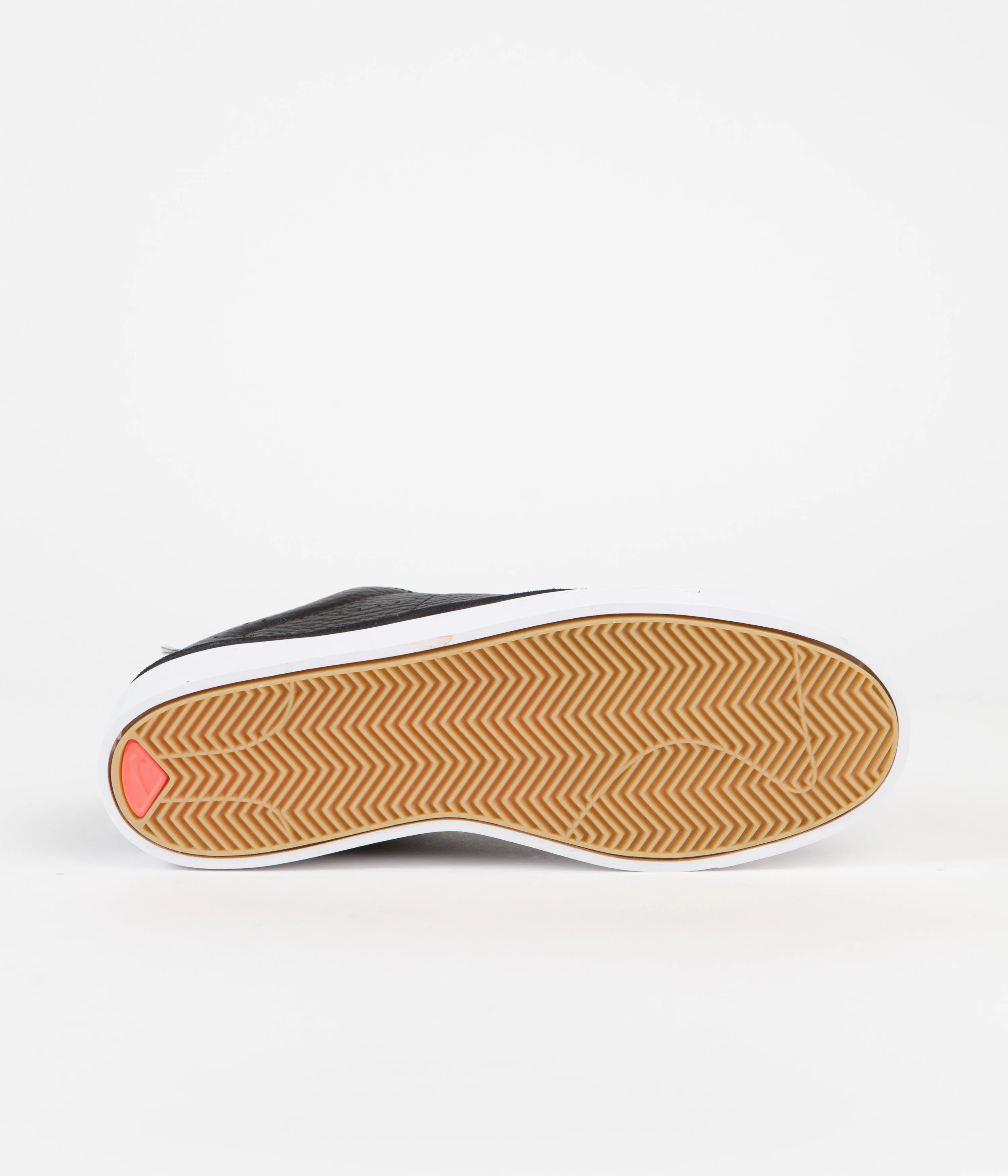 Nike Blazer Low X Shoes - Black / White - Gum Light Brown - Orange