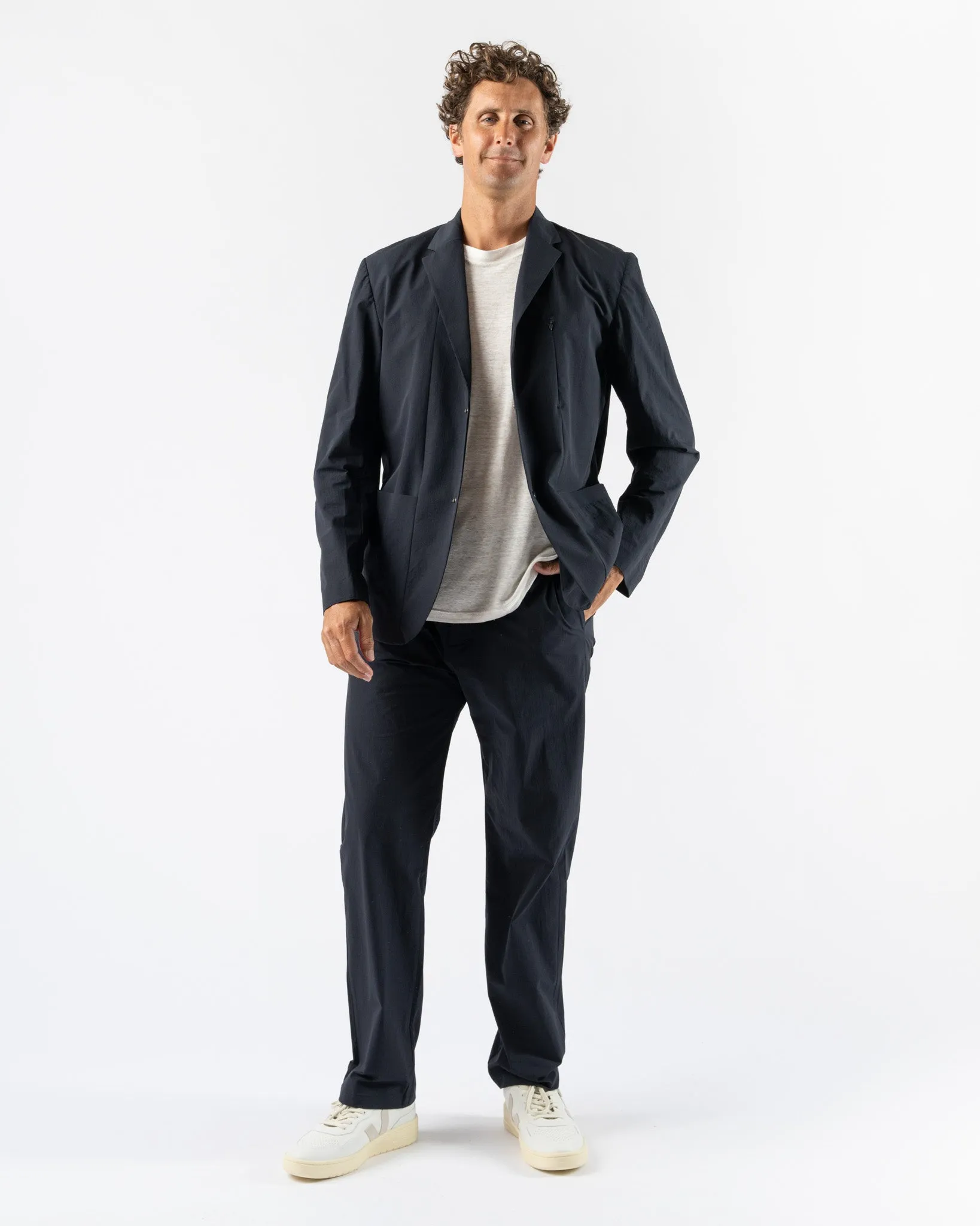 Norse Projects Emil Travel Light in Dark Navy