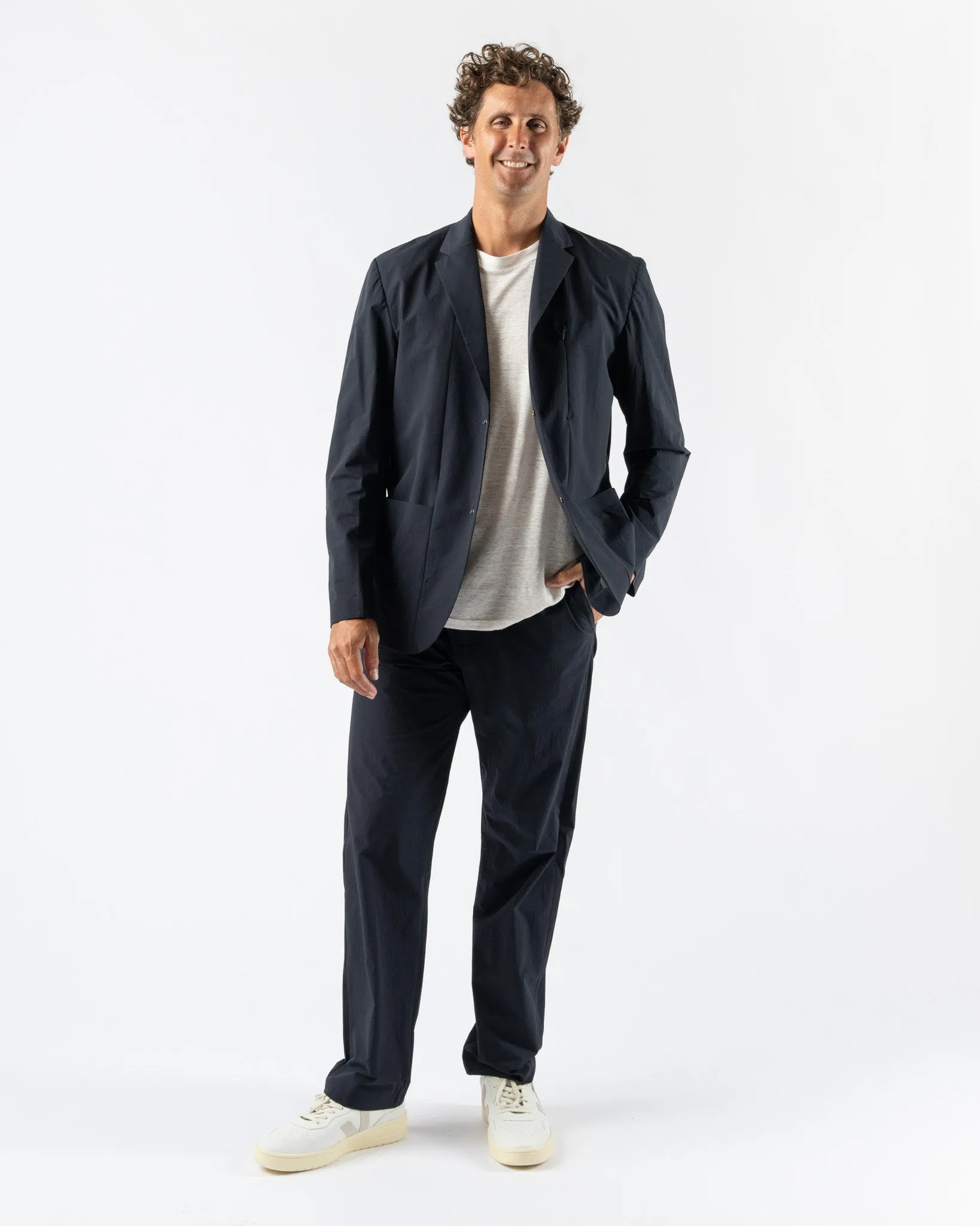 Norse Projects Emil Travel Light in Dark Navy