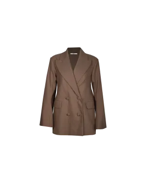 NORTH BLAZER BROWN CHECK