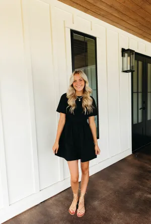 Oh Well Mini Dress - Black