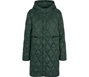 Oksana W, Puffer Jacket - Dark Leaf