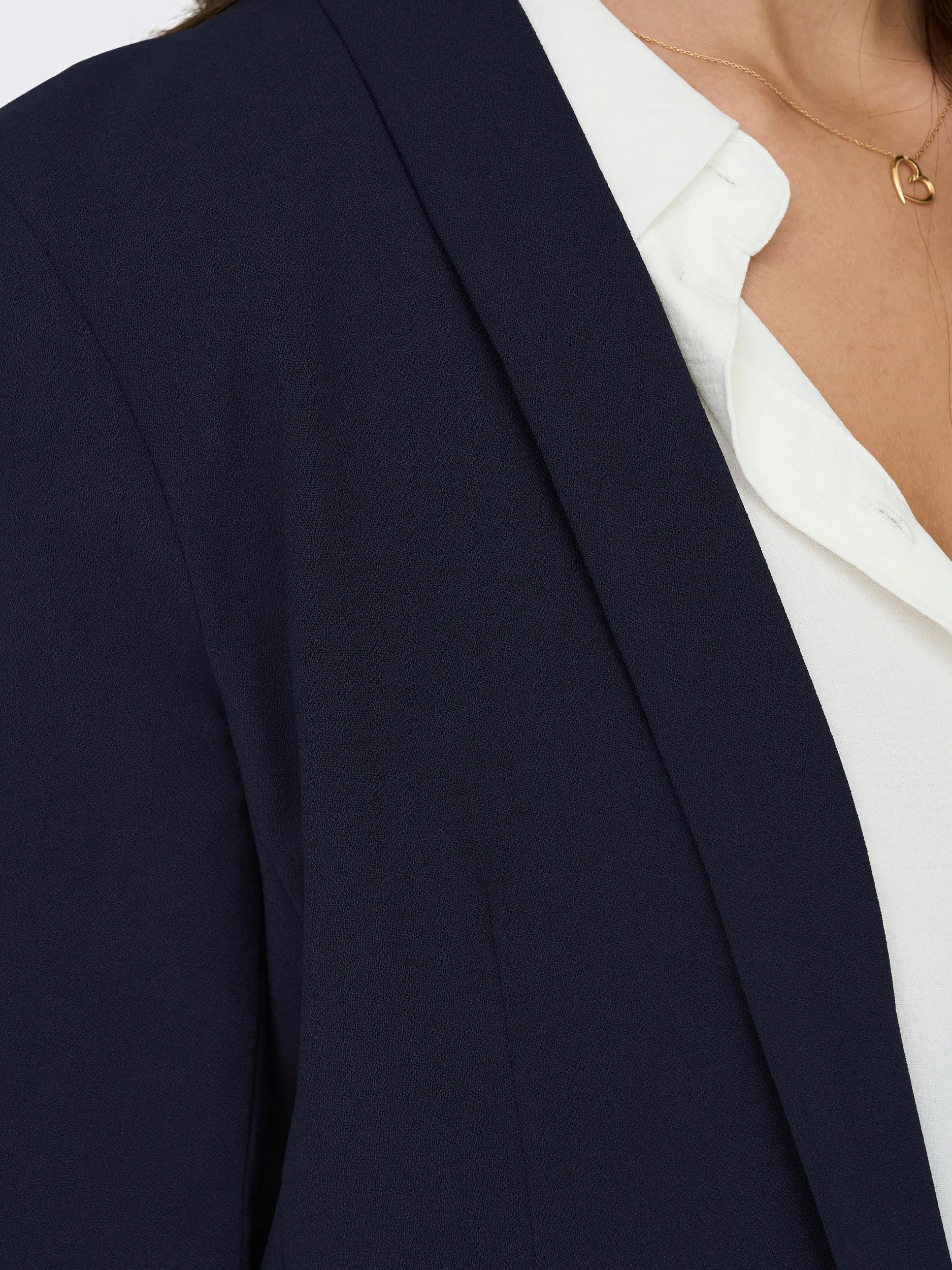 ONLY Open Fitted Blazer in Night Sky