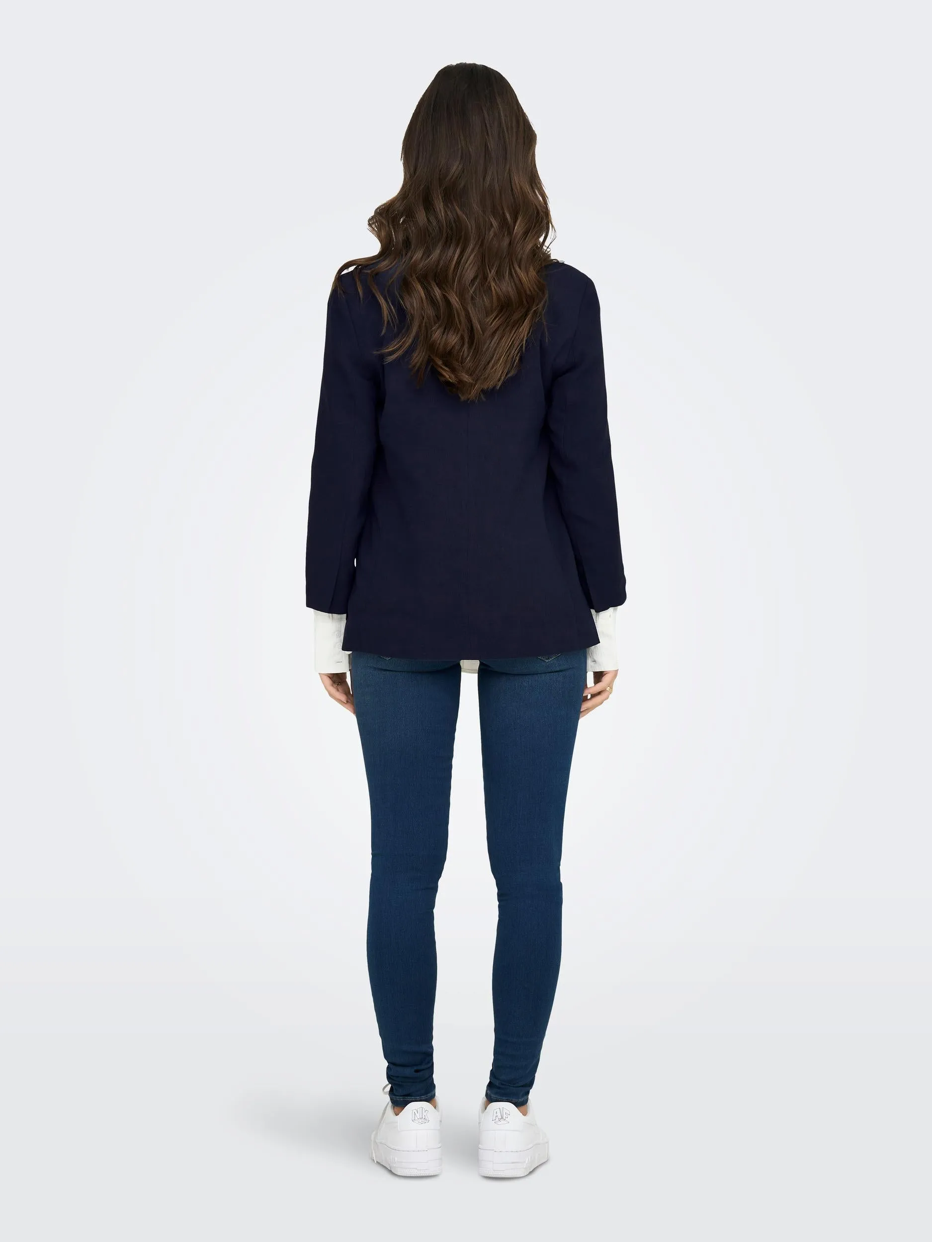 ONLY Open Fitted Blazer in Night Sky