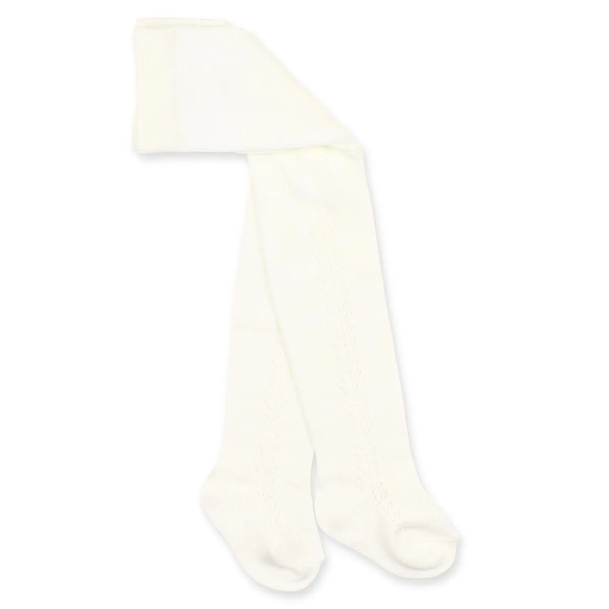 Open Work Ivory Tights