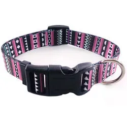 PAWS ASIA Supplier High End Lightweight Personalized Pattern Boho Dog Collar