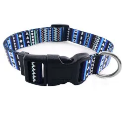 PAWS ASIA Supplier High End Lightweight Personalized Pattern Boho Dog Collar