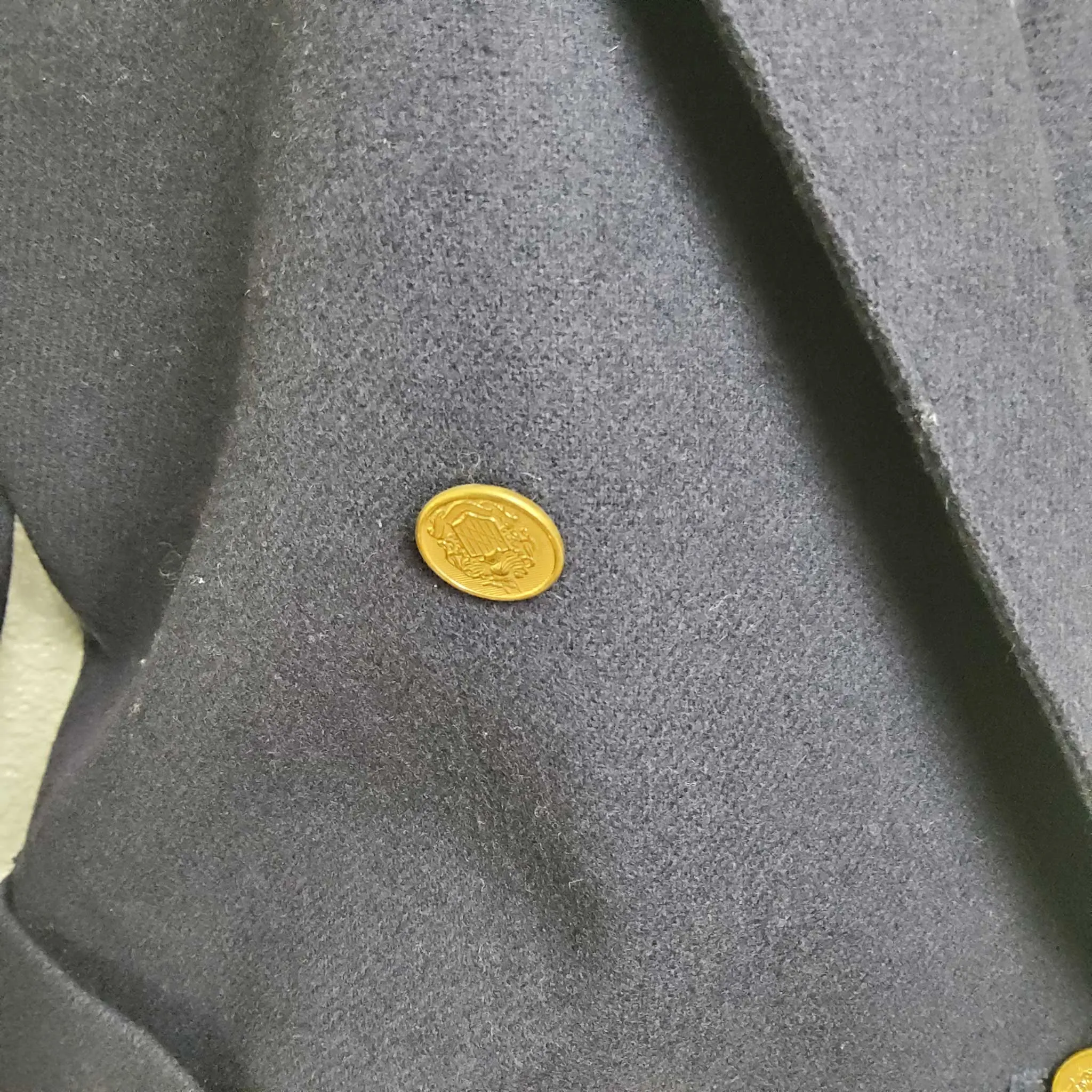Pepper Tree Purple Blazer with Emblazoned Crest, Women's Size 10
