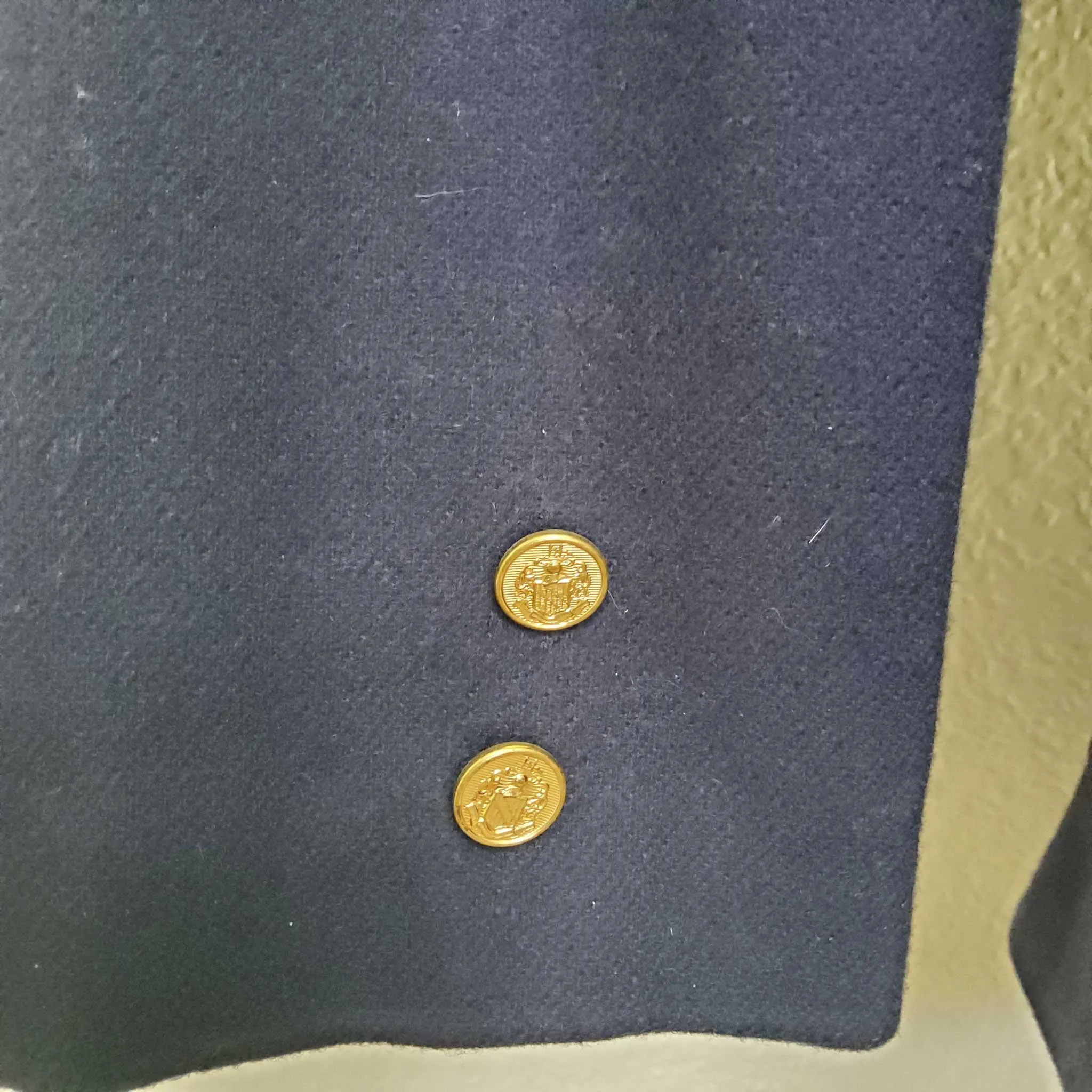 Pepper Tree Purple Blazer with Emblazoned Crest, Women's Size 10