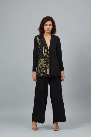 PICASSO BLACK BLAZER CO-ORD