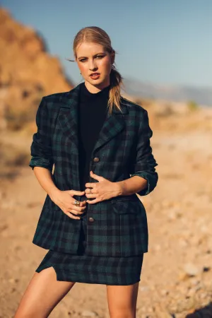 Plaid Blazer