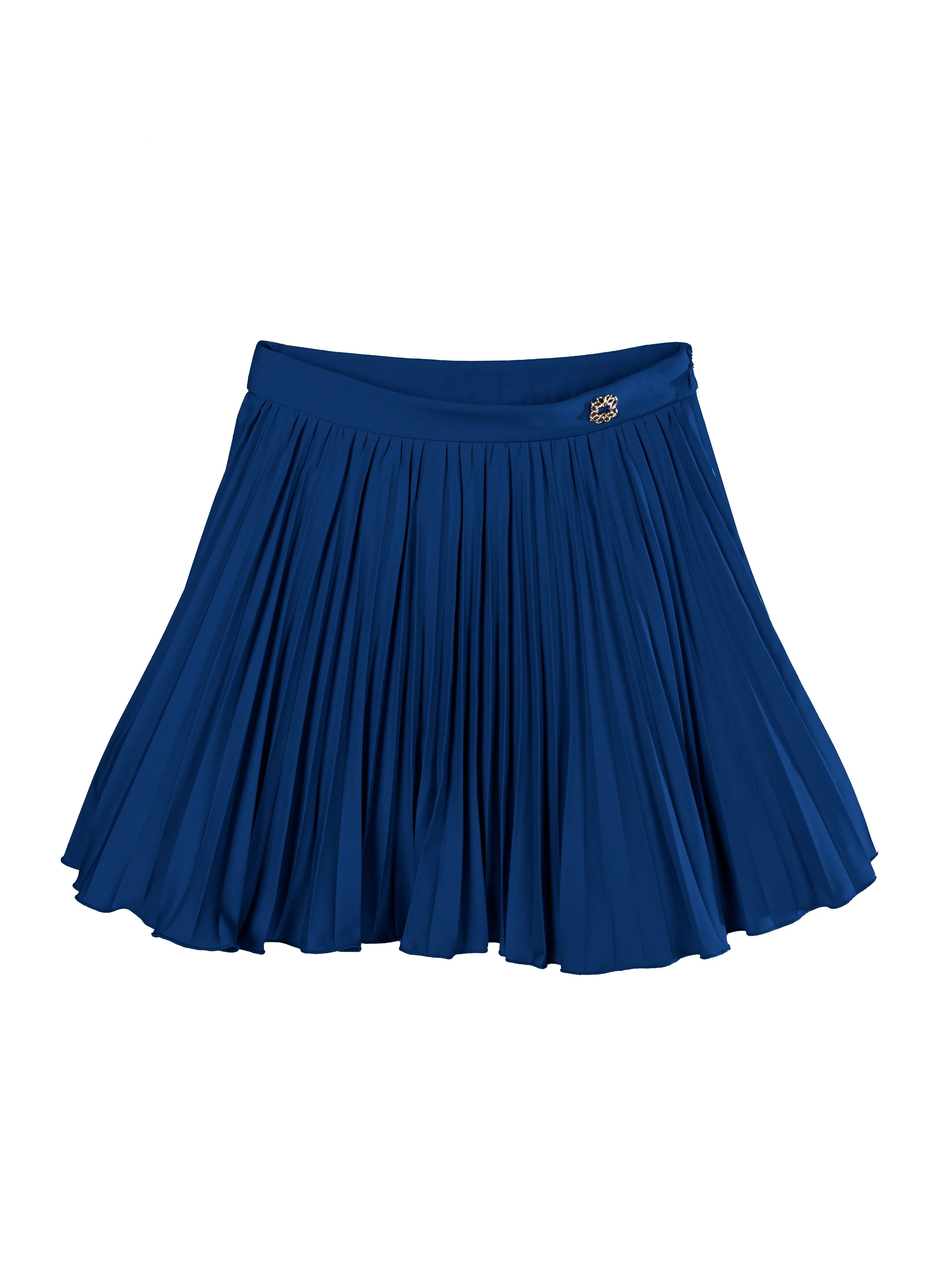 Pleated Crepe Skirt