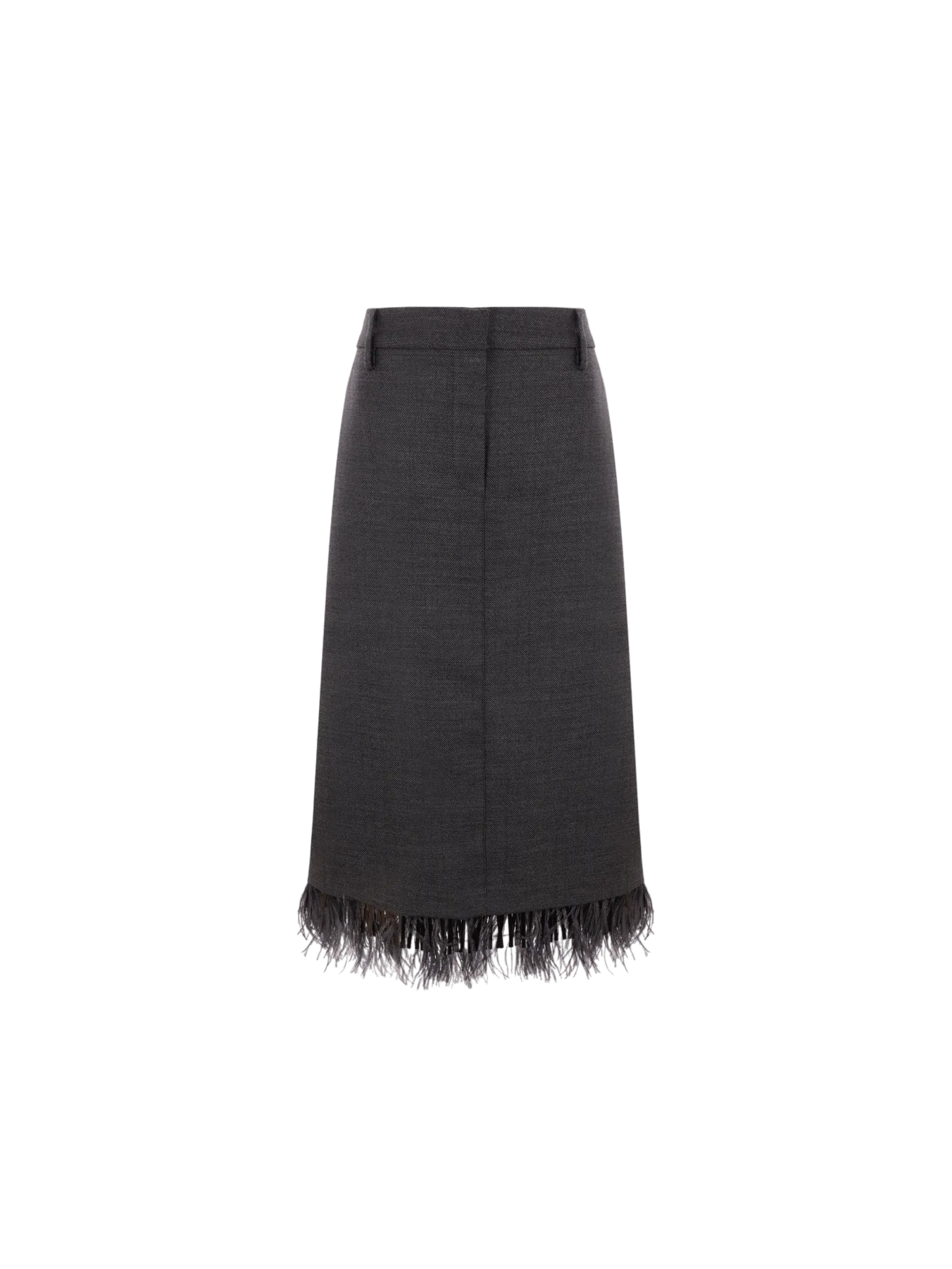 Pleated Skirt Wool