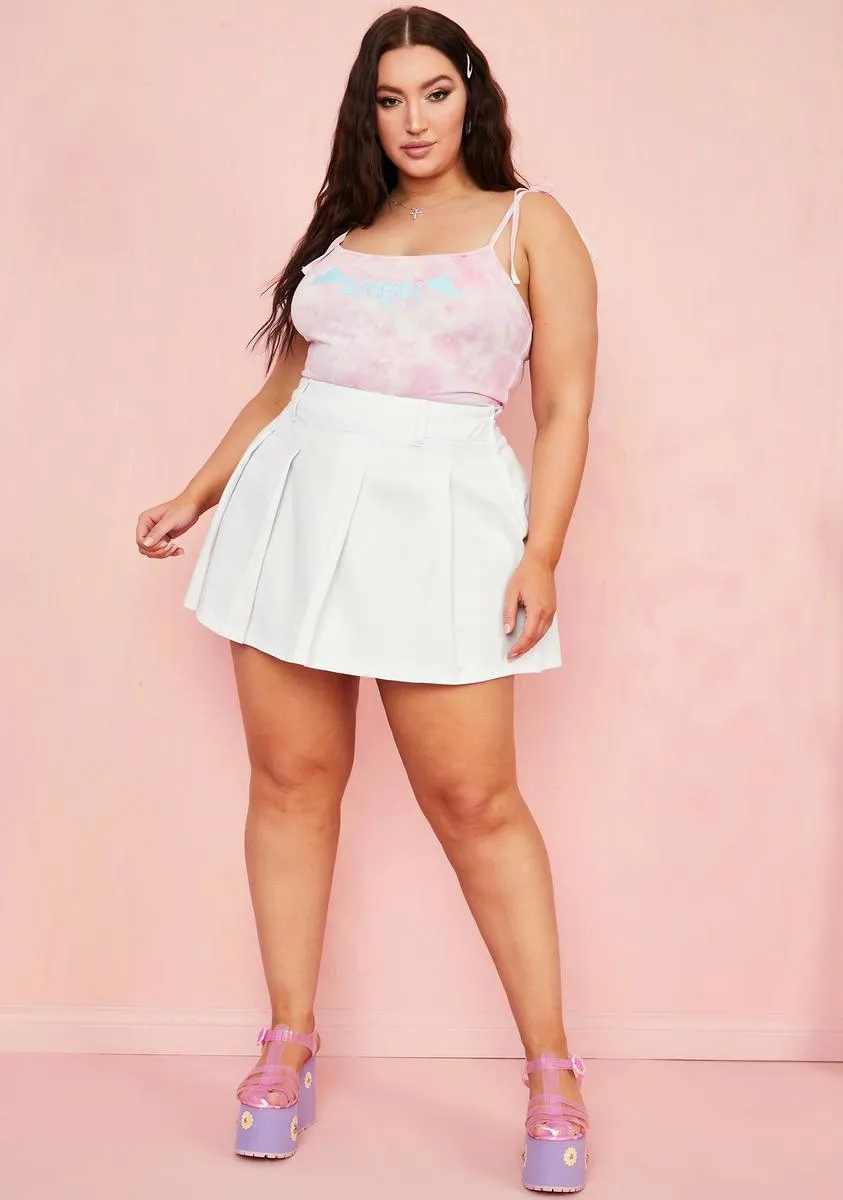 Plus Had To Be There Pleated Skirt