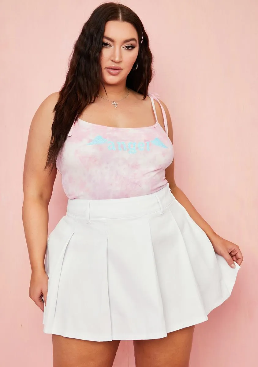 Plus Had To Be There Pleated Skirt