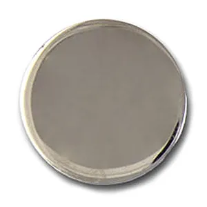 Polished Chrome Blazer Button