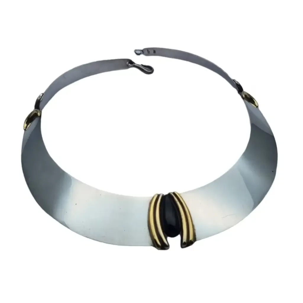 Puig Doria Barcelona 925 silver choker, give iconic jewelry.