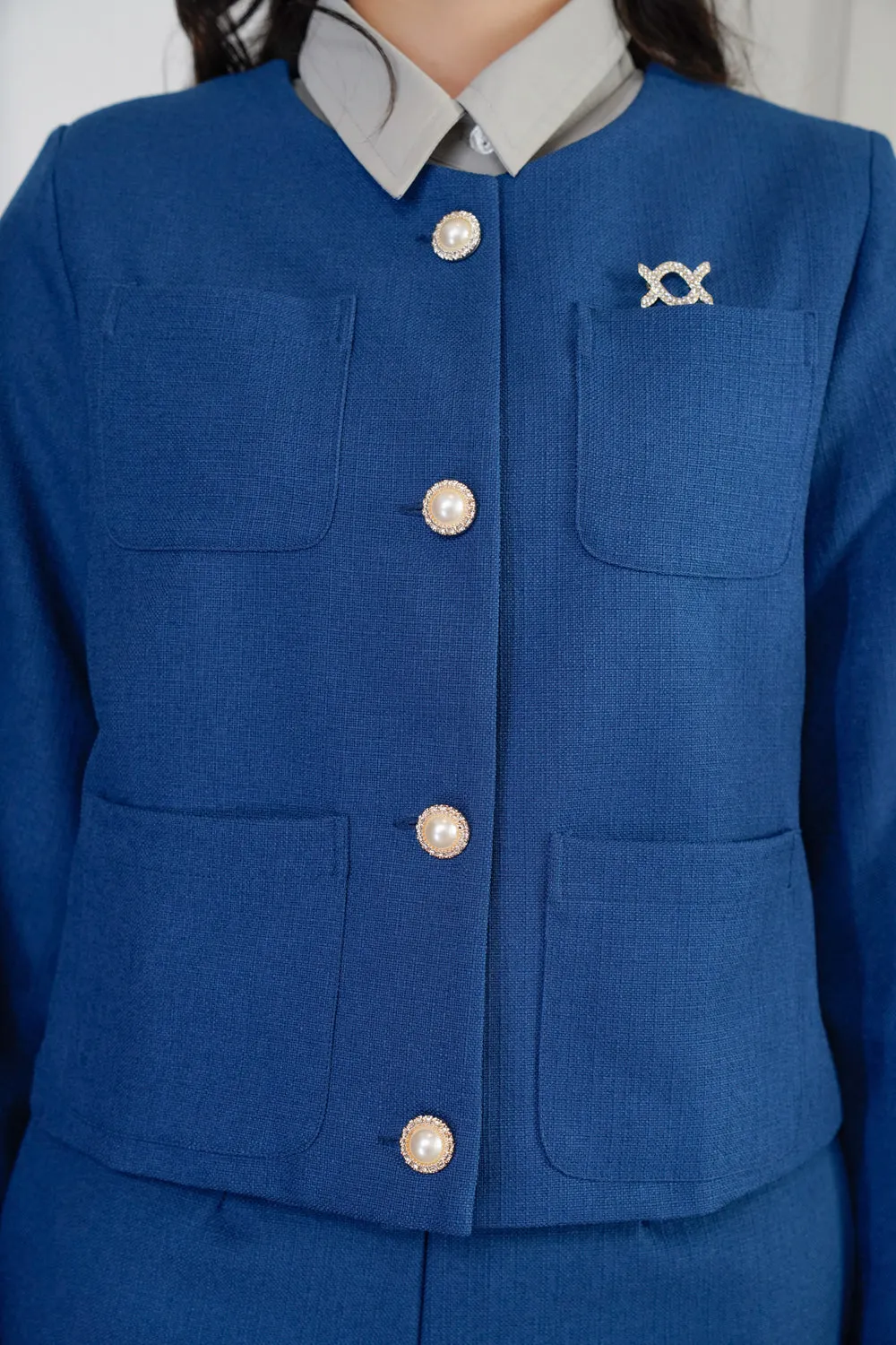 Quinn Blazer Kings Blue