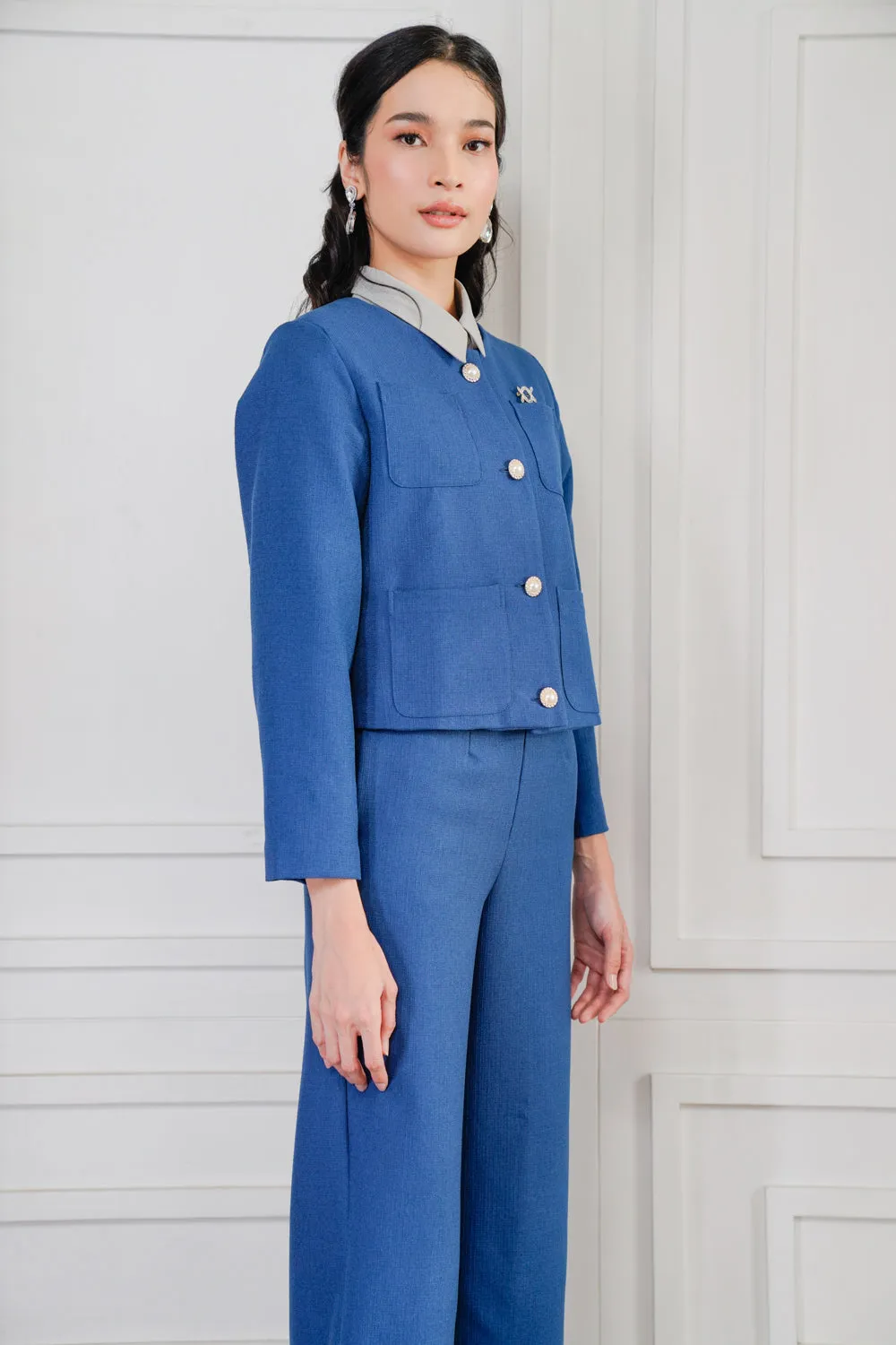 Quinn Blazer Kings Blue