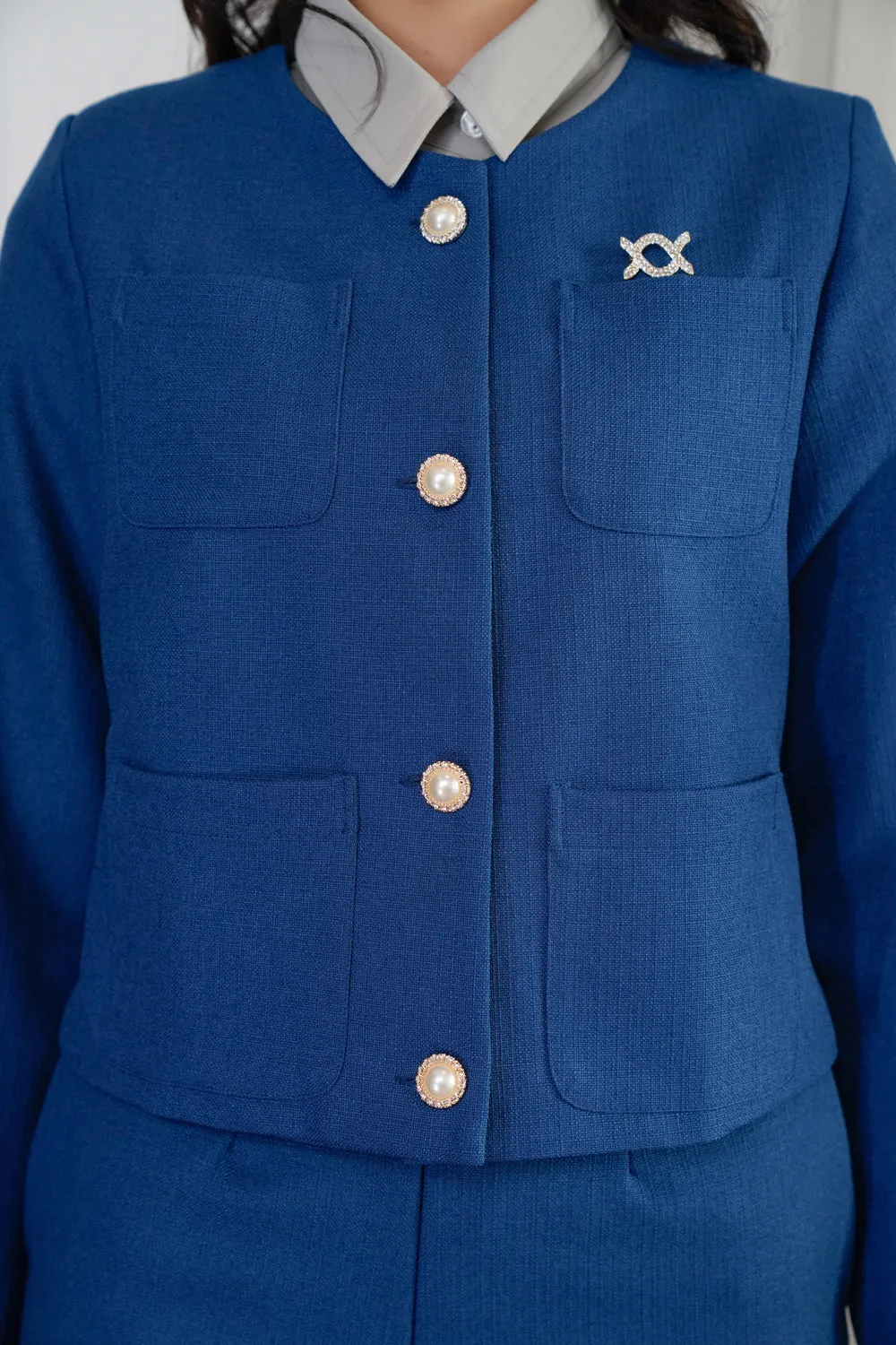 Quinn Blazer Kings Blue