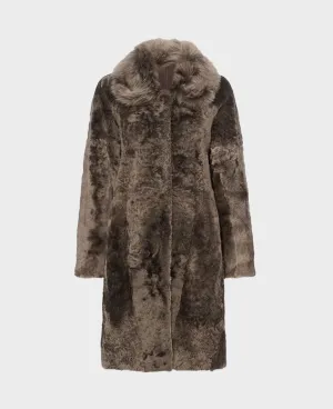 Reversible Cocoon Fur Coat