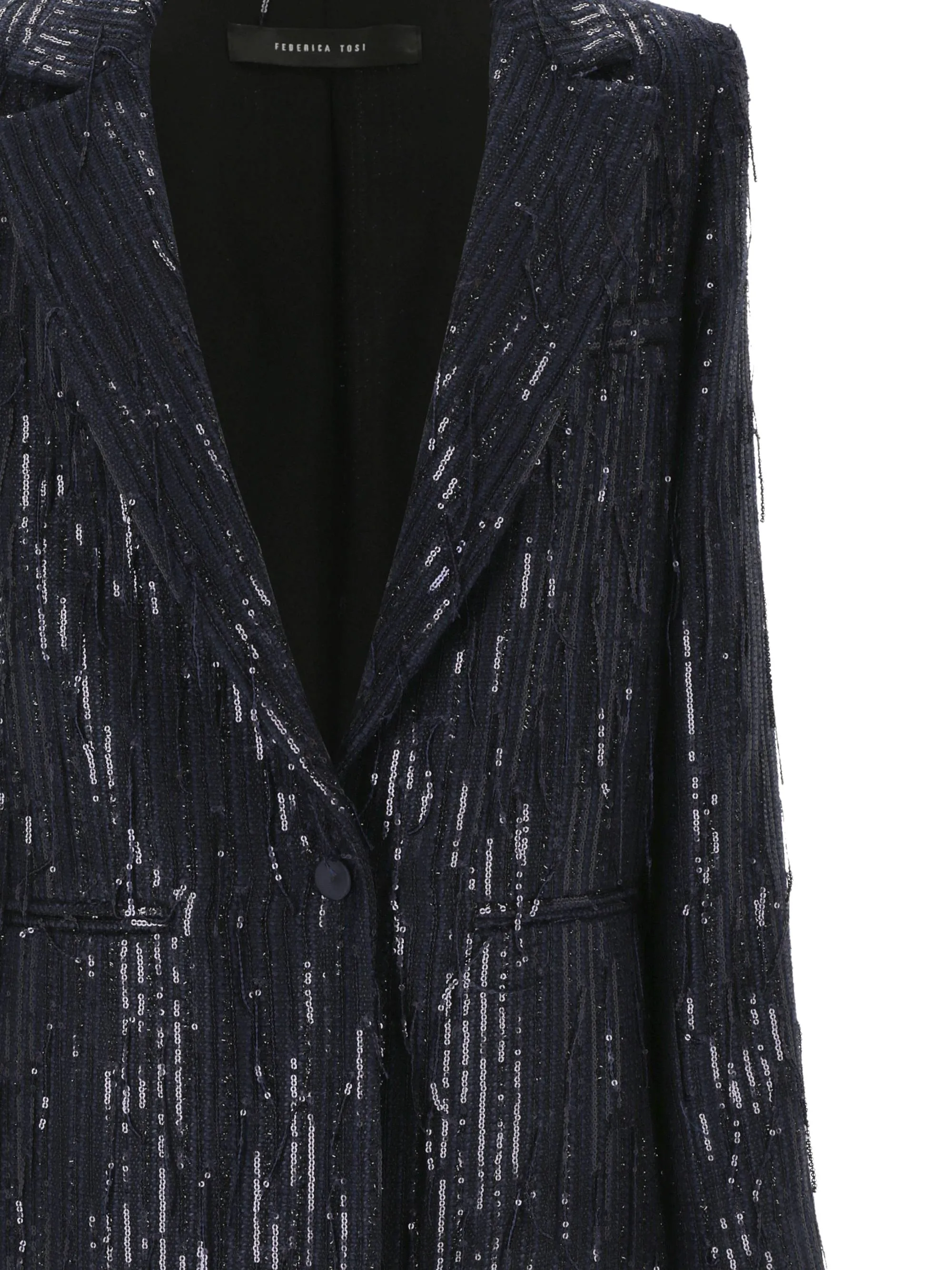 sequined blazer