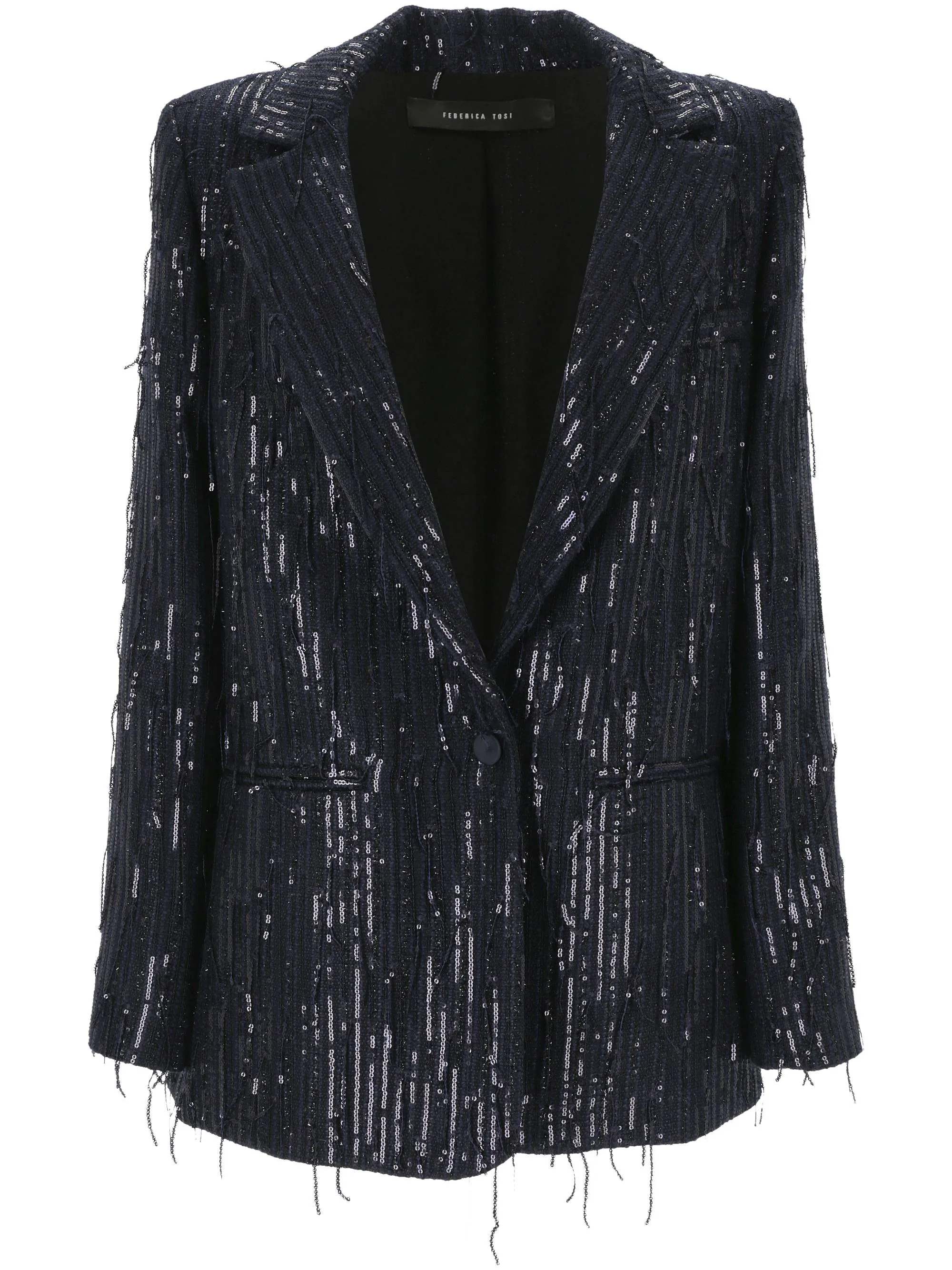 sequined blazer