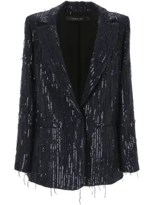 sequined blazer