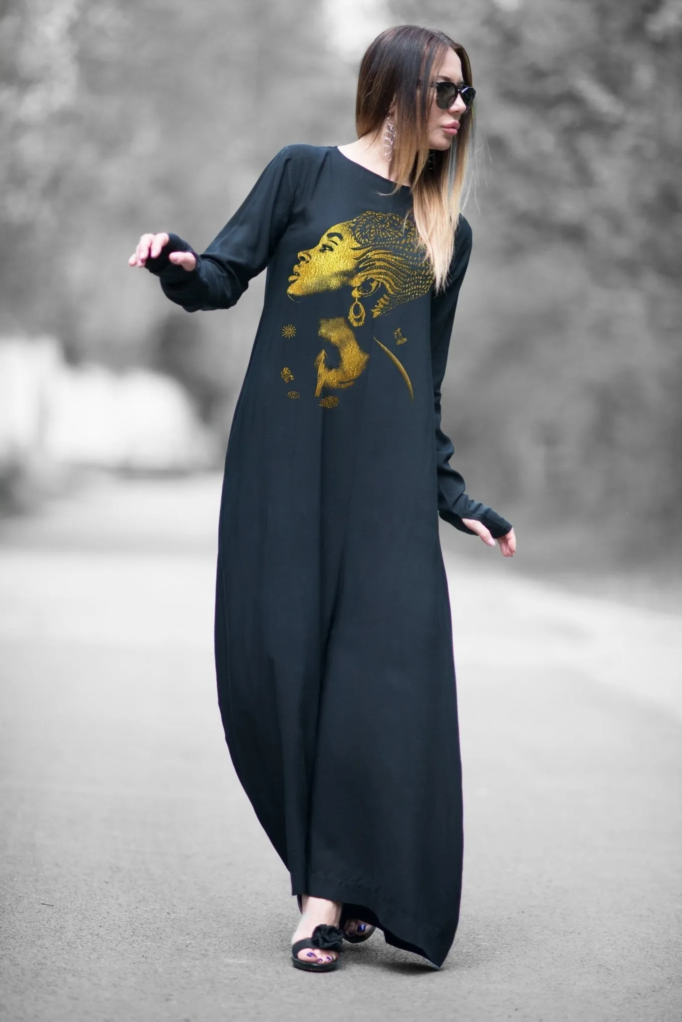 SERENA Print Cotton Jumpsuit