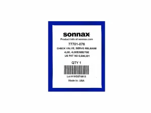 Servo Release Check Valve Kit Sonnax TH700 TH700-R4 4L60E 4L65E 4L70E