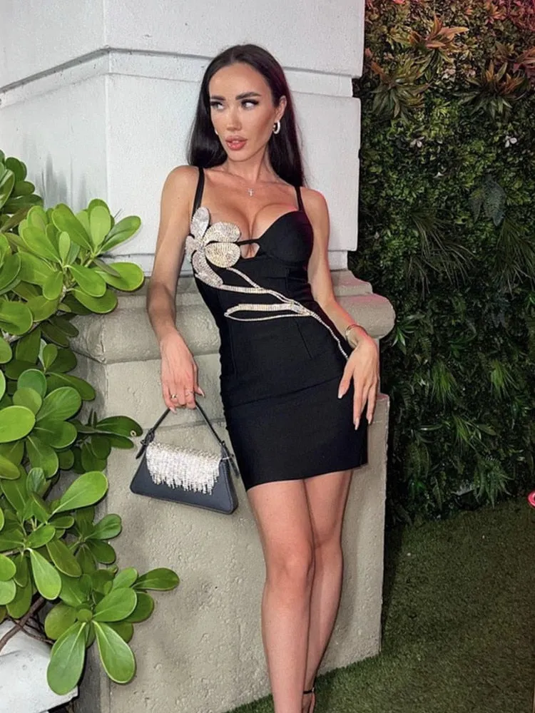Set Fires To My Heart Mini Dress
