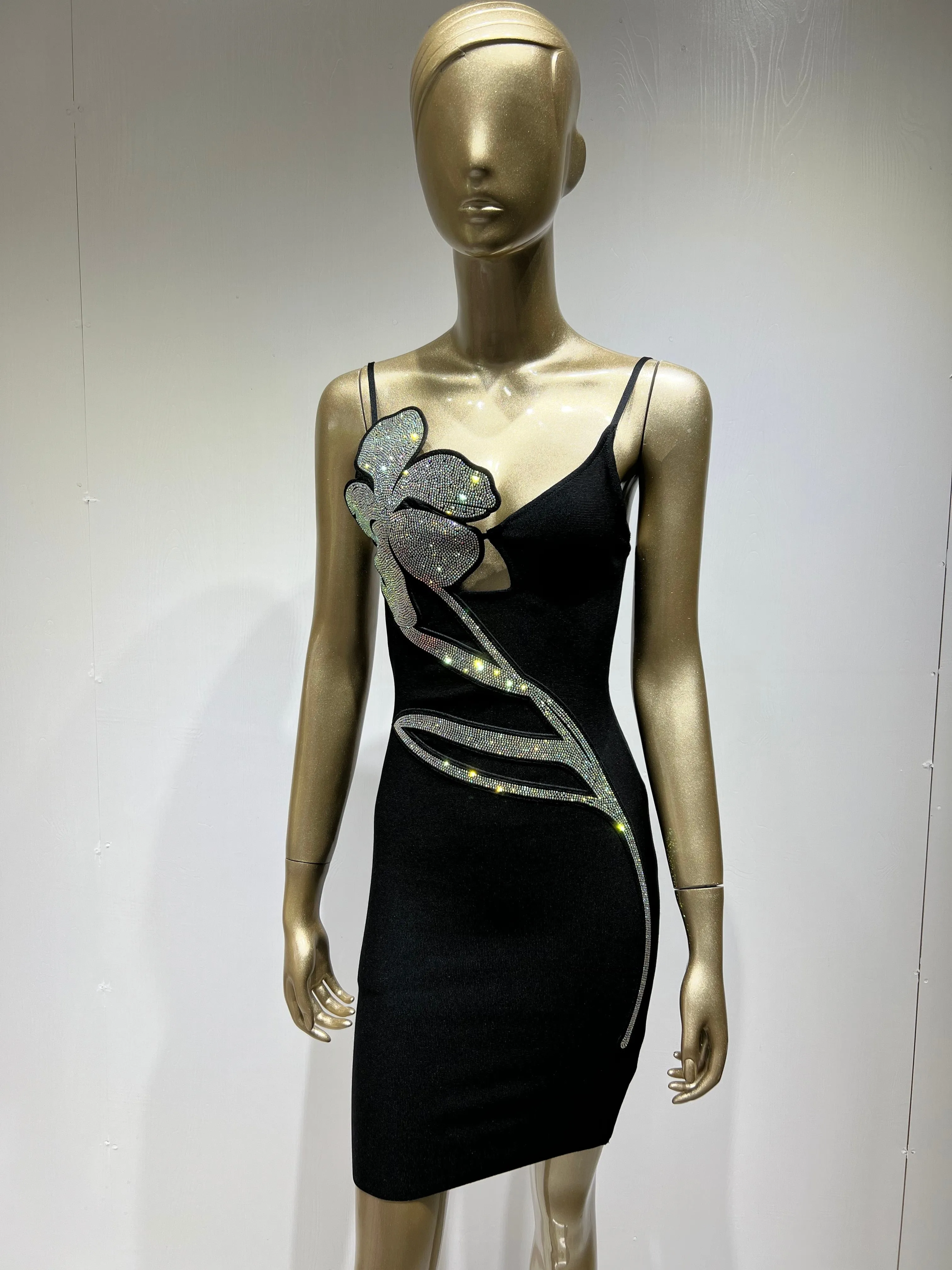 Set Fires To My Heart Mini Dress