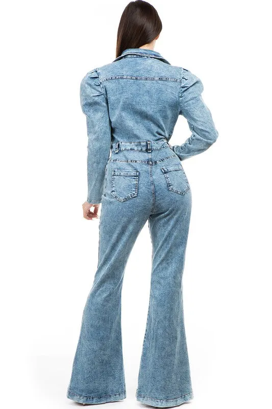 SEXY DENIM JUMPSUIT