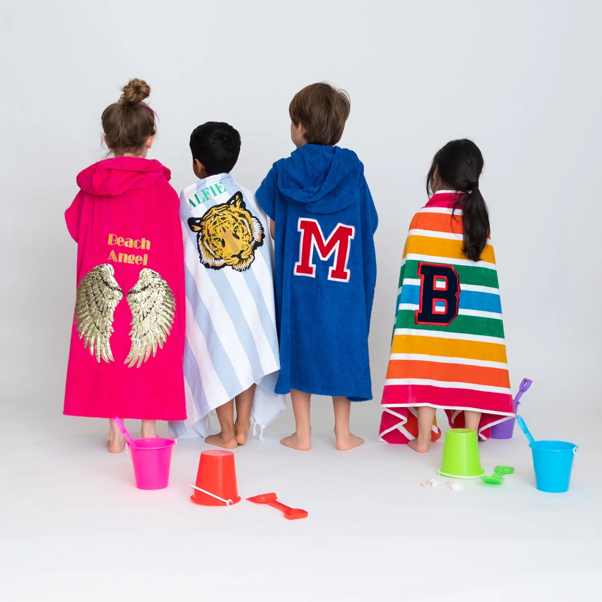 Silver Wings Beach Robe