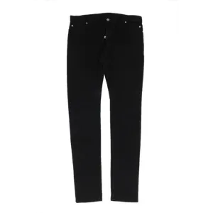 Skinny Jeans Black Cotton Stretch 5 Pocket Slim Denim