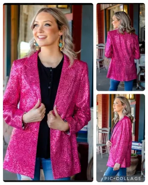 Spotlight Sequin Blazer