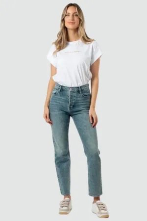 Stella and Gemma Aubrey Jeans Mid Denim Blue