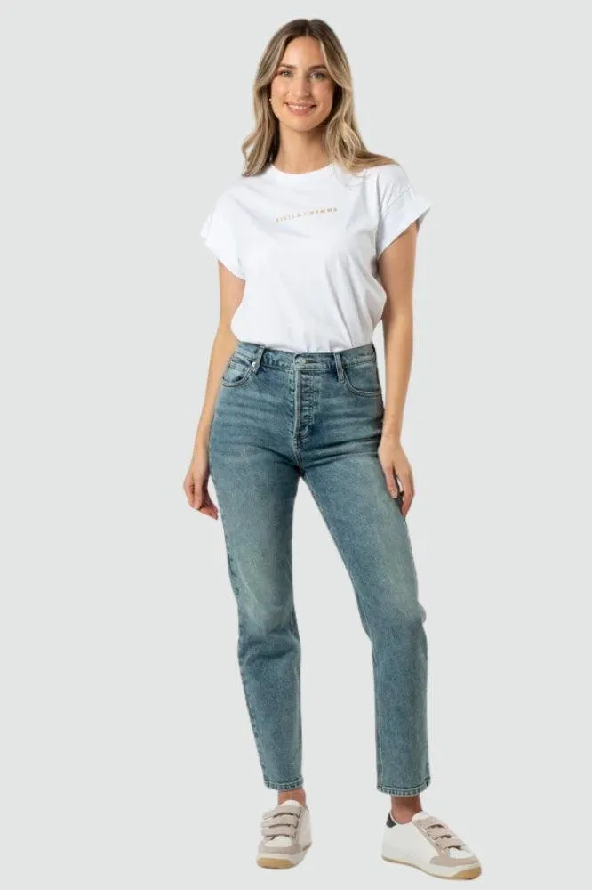 Stella and Gemma Aubrey Jeans Mid Denim Blue