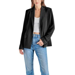 Steve Madden Payton Notch Collar Blazer