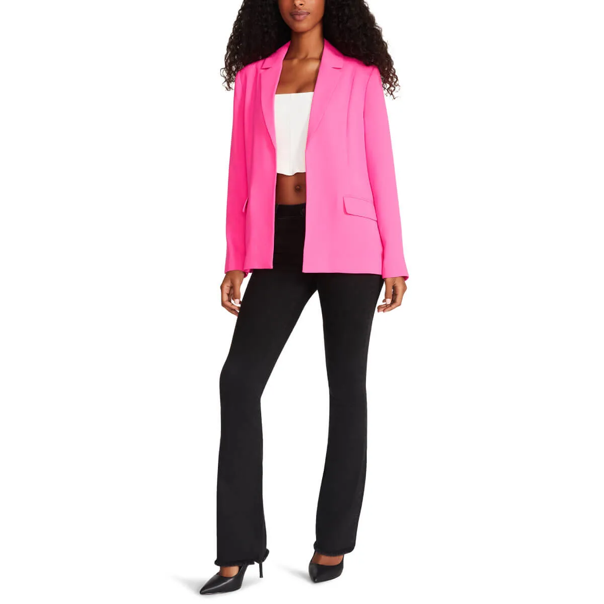 Steve Madden Payton Notch Collar Blazer