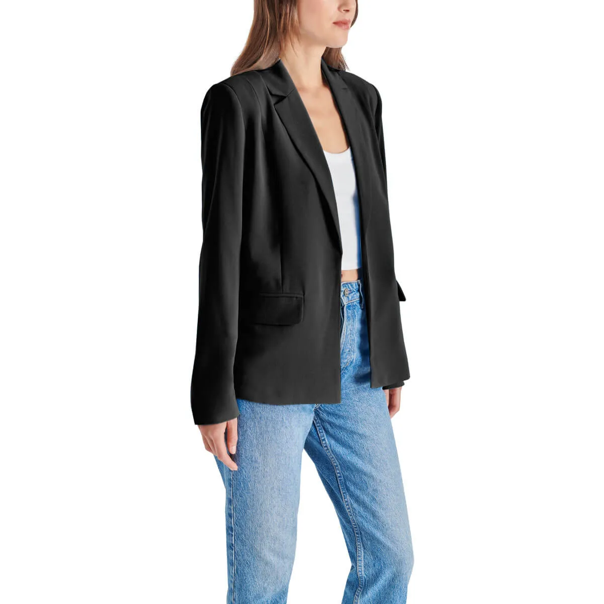 Steve Madden Payton Notch Collar Blazer