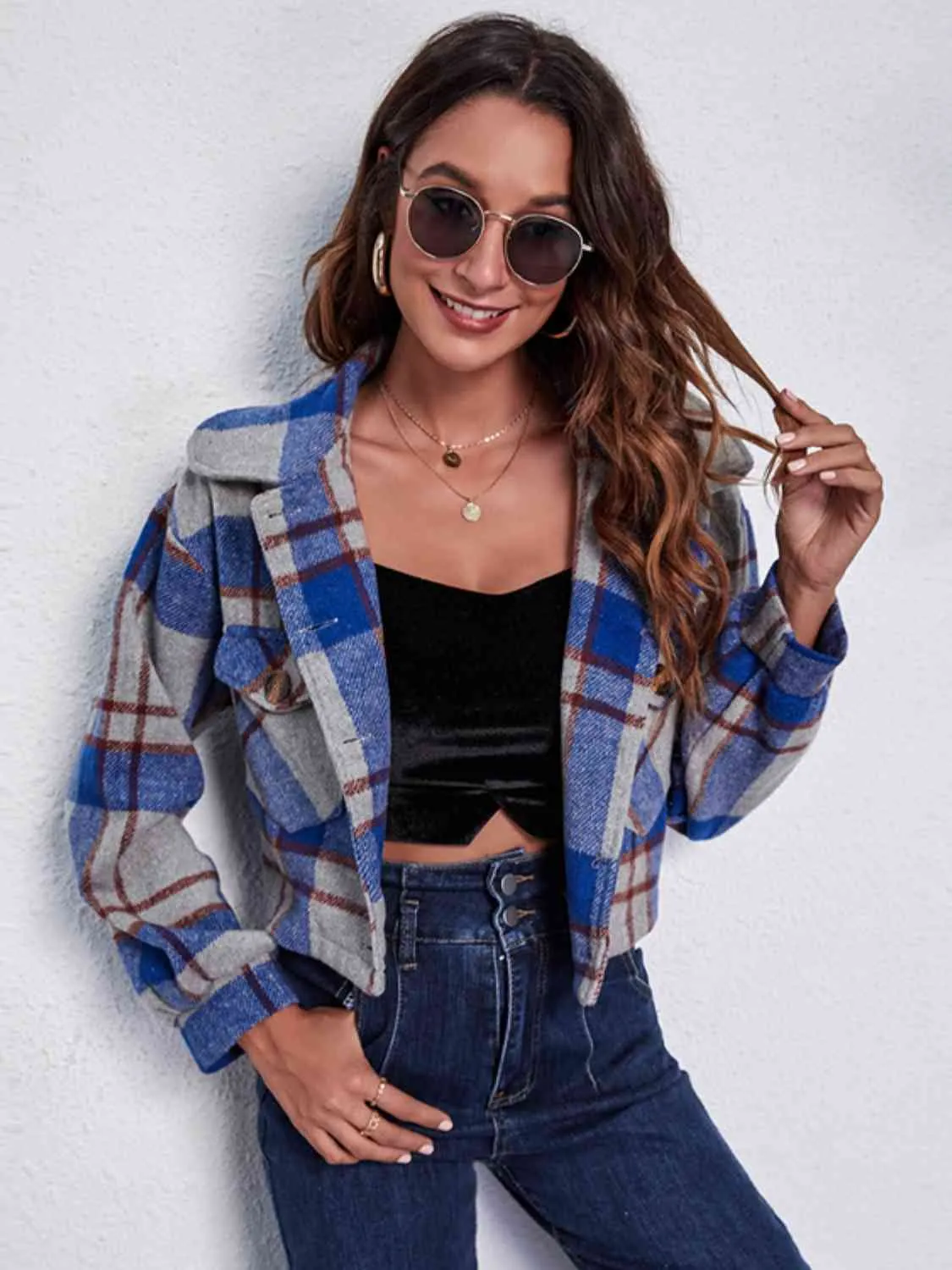 Stylish For Fall Cropped Shacket