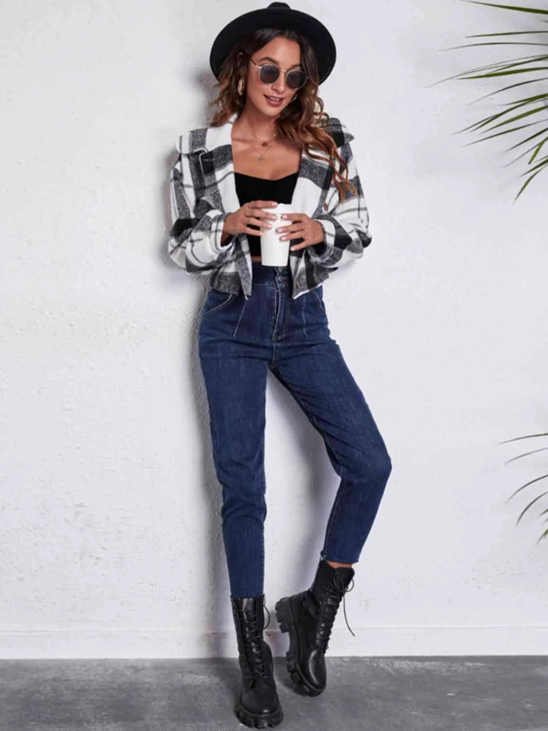 Stylish For Fall Cropped Shacket