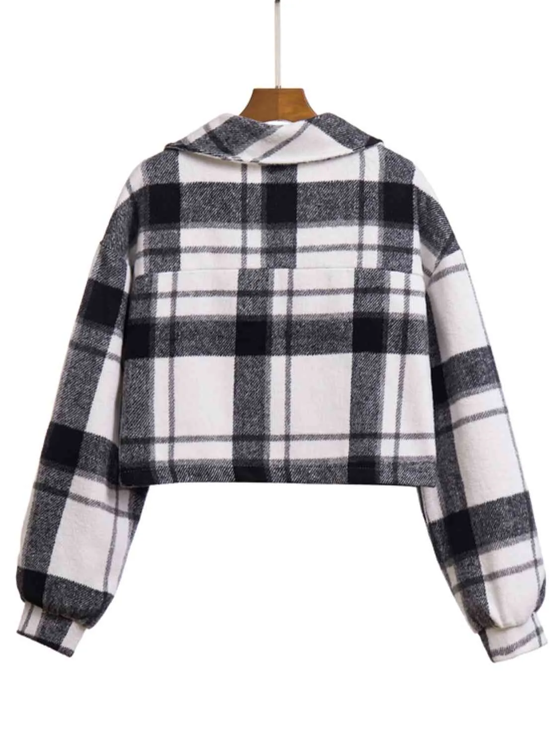 Stylish For Fall Cropped Shacket