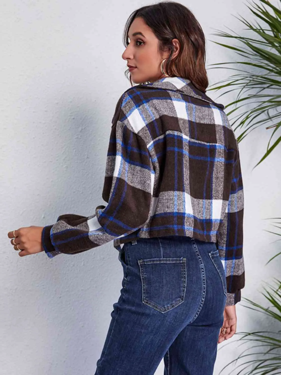 Stylish For Fall Cropped Shacket