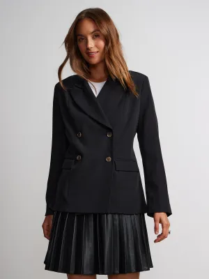 Super Oversized Double Breasted Blazer