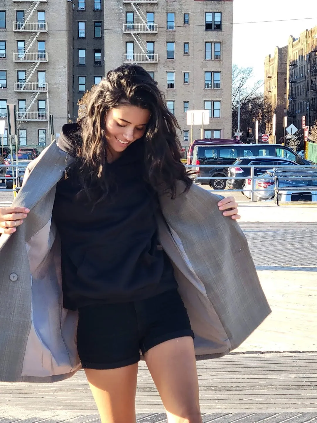 Sustainable Oversized Double-breasted Blazer