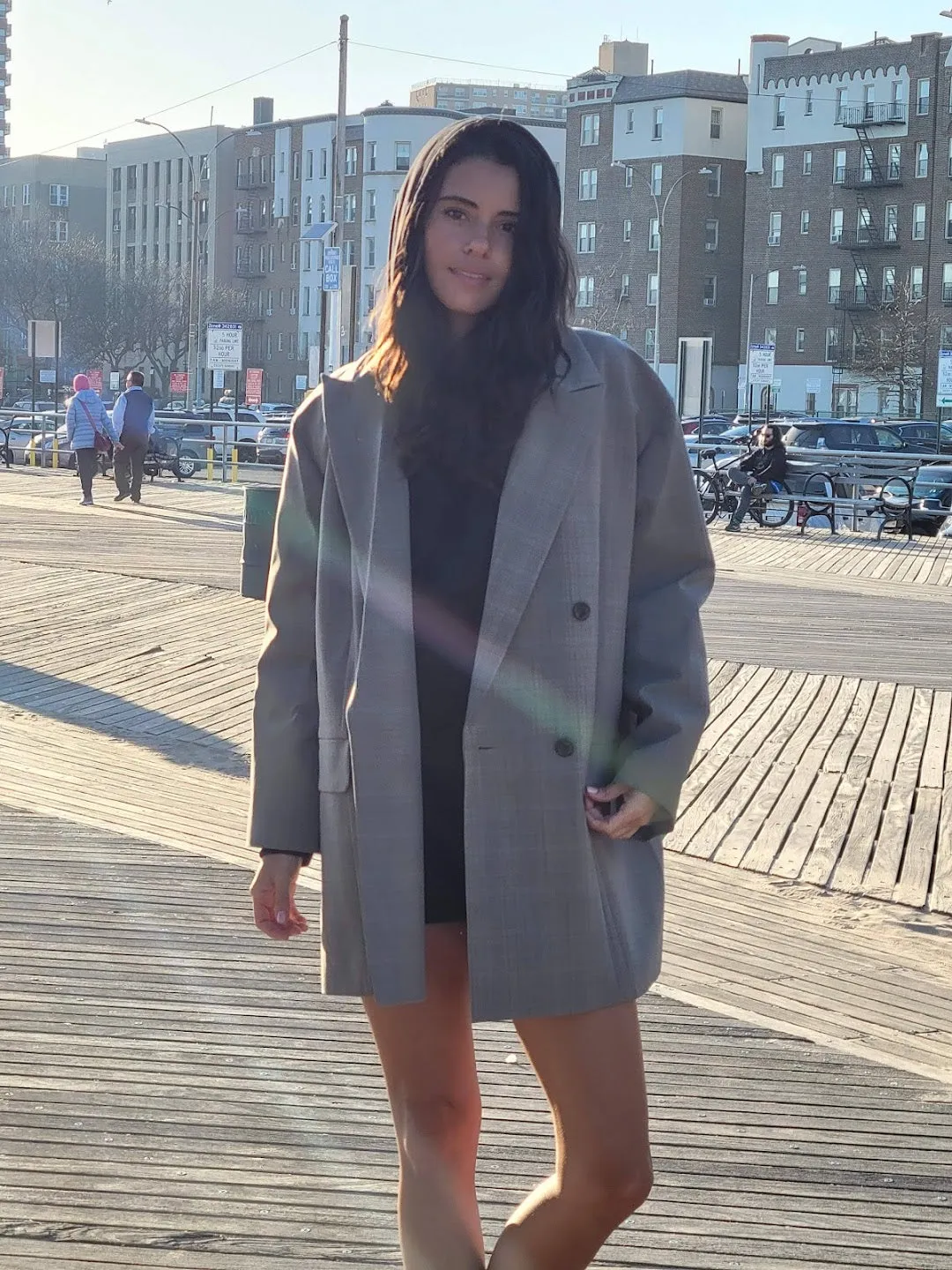 Sustainable Oversized Double-breasted Blazer